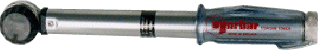 Torque wrench, 3/8" ratchet, adjustable, N.m/lbf.ft;Model SL1, Steel Knob (obsolete)