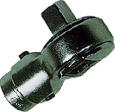 1/2" Reversible Ratchet end fitting, 16mm spigot