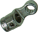 11mm Ring End fitting, 16mm spigot