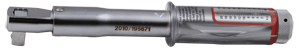 Torque wrench, 3/8" fixed head, adjustable, N·m/lbf·in; Model SL0 Steel Knob