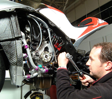 Torque Wrench used on Motorbike