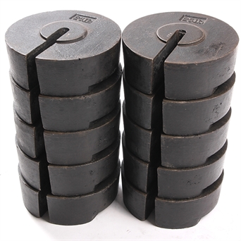 10 x 25.0 lbf Weights